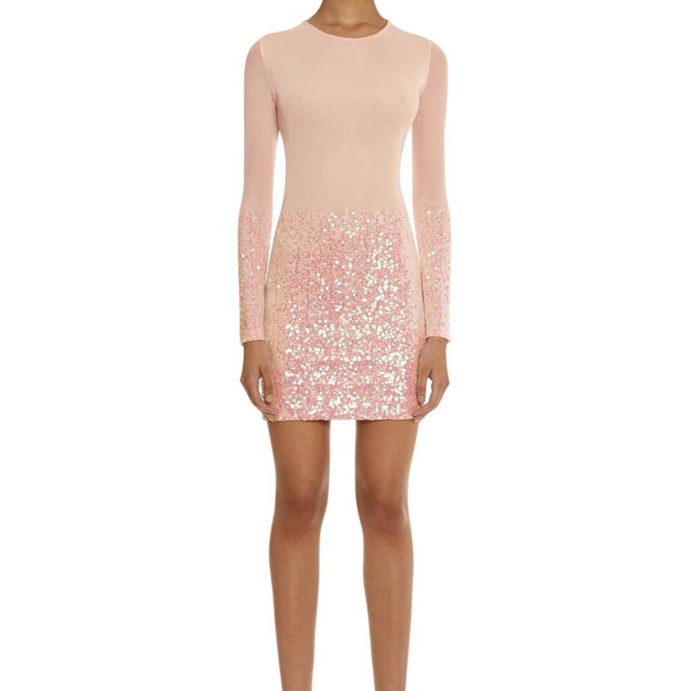 Rare - AQ/AQ Aqua by Aqua Pink Sequin Dress - US Size 2